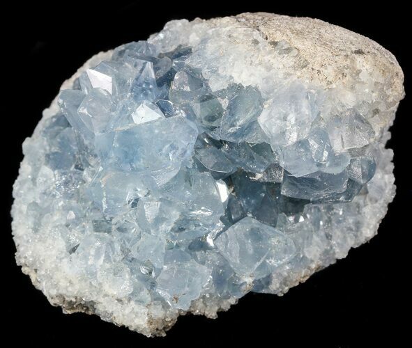 Sky Blue Celestine (Celestite) Crystal Cluster - Madagascar #54844